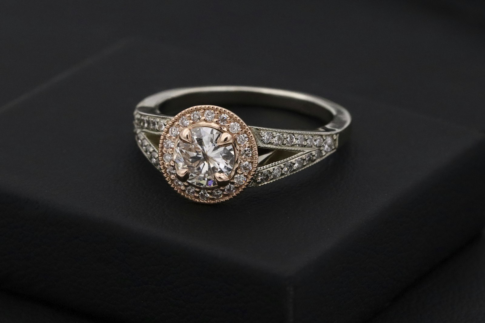 Studio product photo of a ring for AI jewelry try-on video